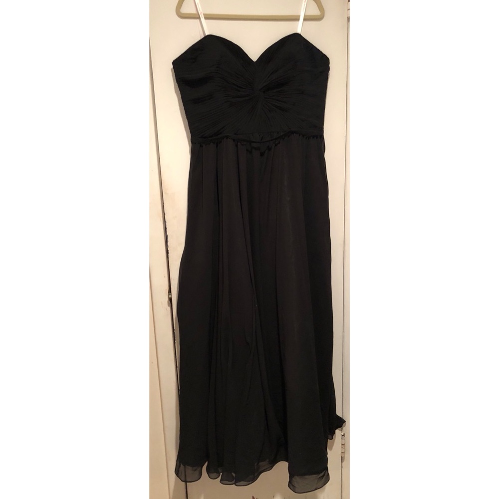 Strapless Prom Dress with Lace Up Back